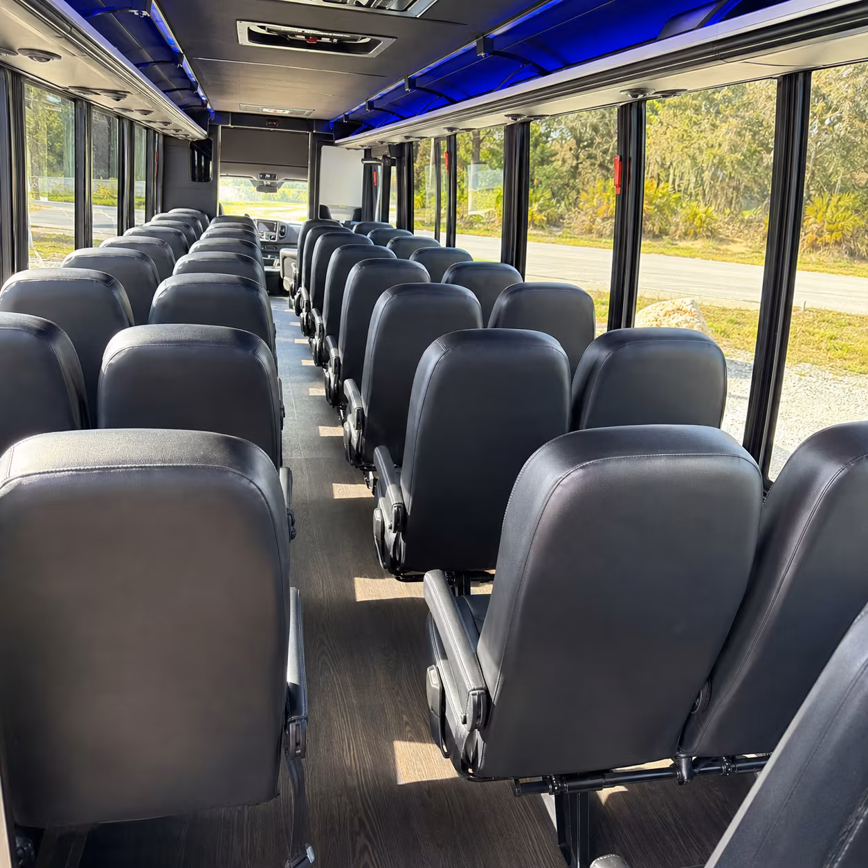 herriman concert transportation onboard seating