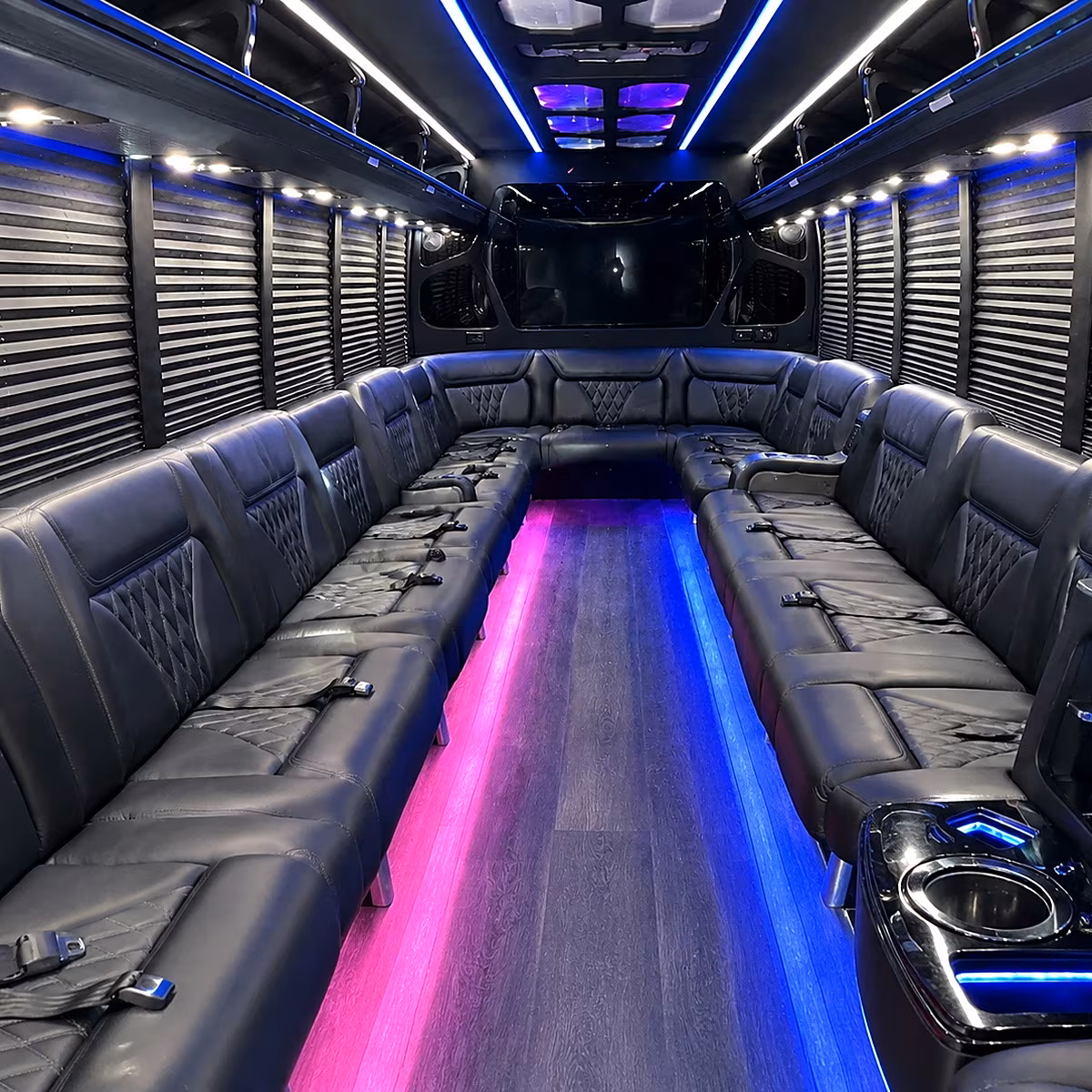 herriman party bus rental interior