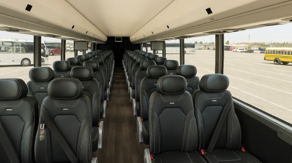 herriman 30 passenger minibus inside