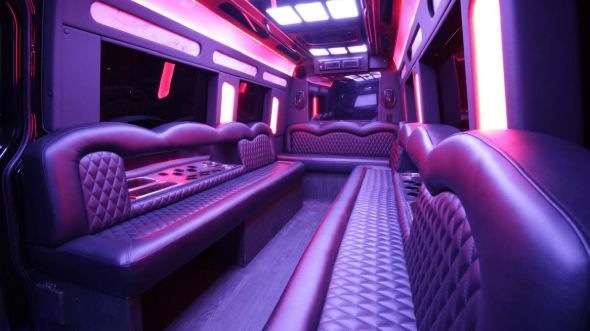 herriman sprinter limo rental inside